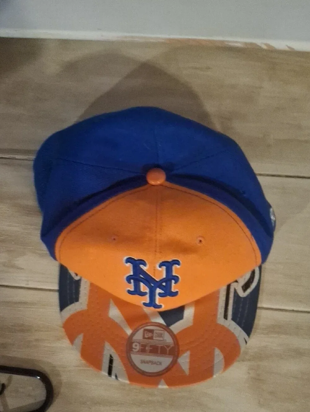 New Era New York Mets Orange & Blue Snapback Hat